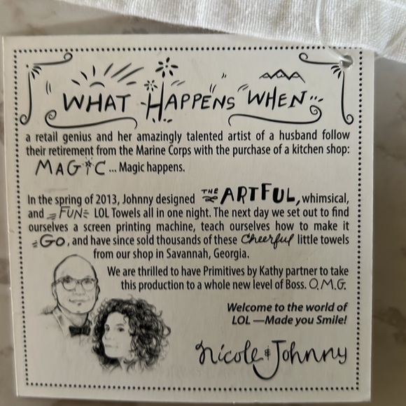 Best Aunt Ever kitchen towel tea towel, new with tags, 28” x 28” - Picture 7 of 16